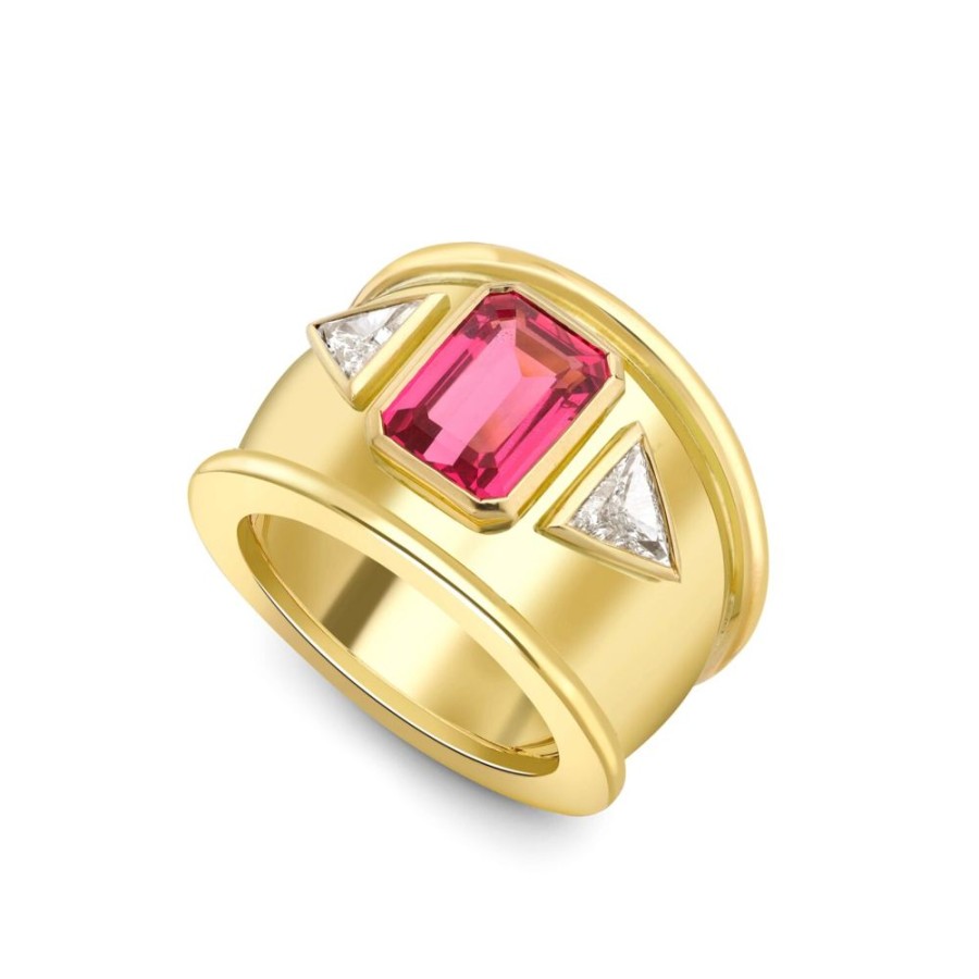 Jewellery Theo Fennell | Pink Spinel Bombe Ring