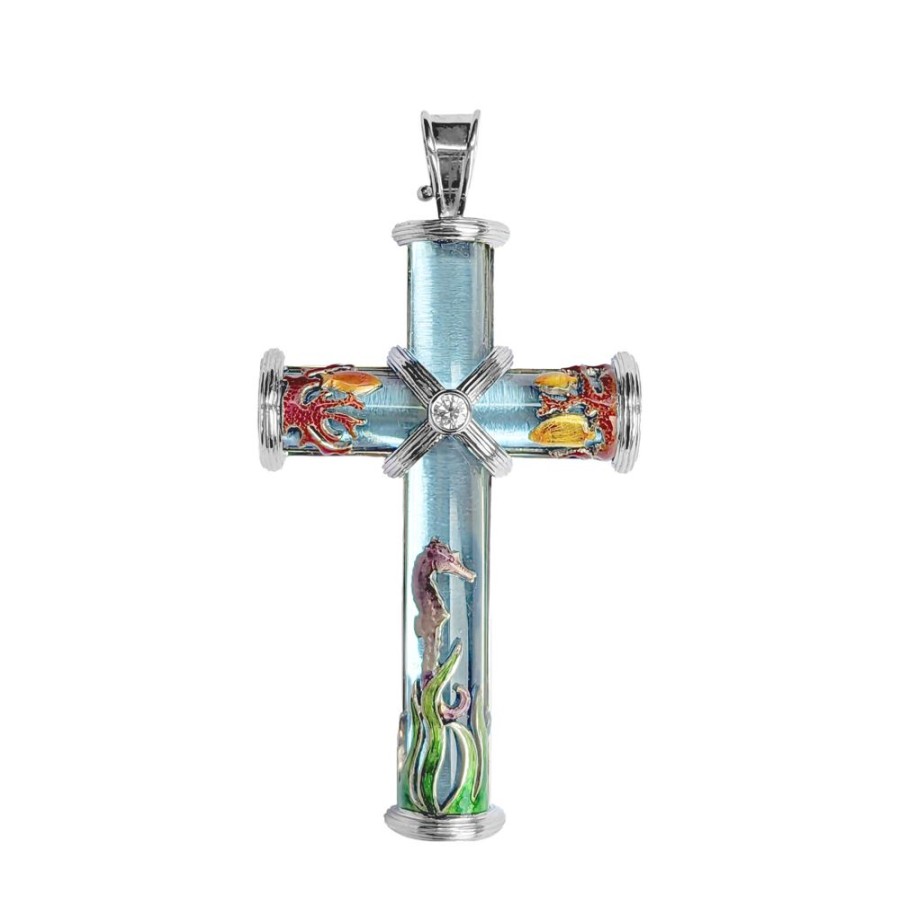 Jewellery Theo Fennell | Marine Cross Pendant