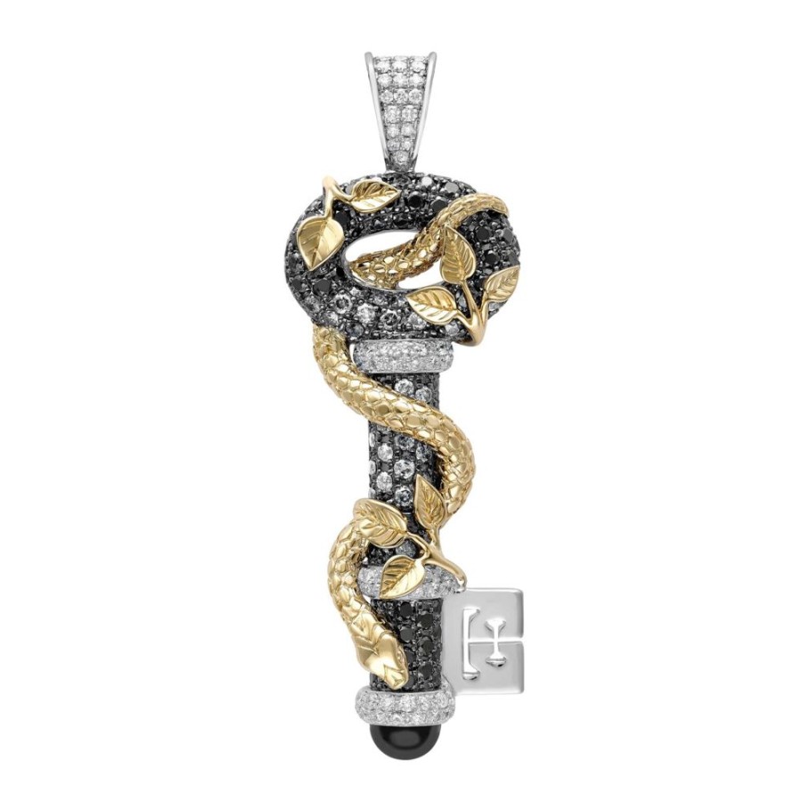 Jewellery Theo Fennell | The Night Serpent Key Pendant