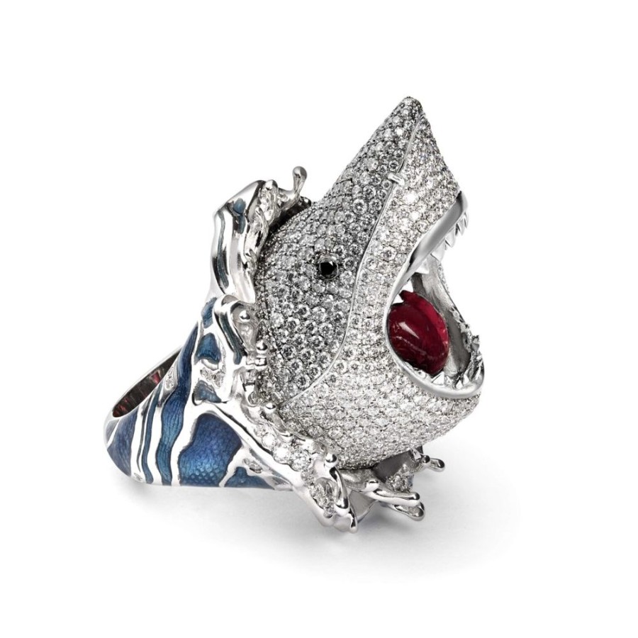 Jewellery Theo Fennell | Great White Shark Ring