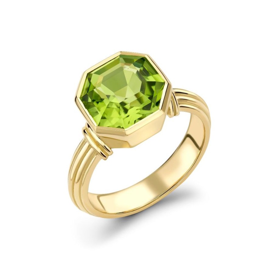 Jewellery Theo Fennell | Peridot Rail Ring