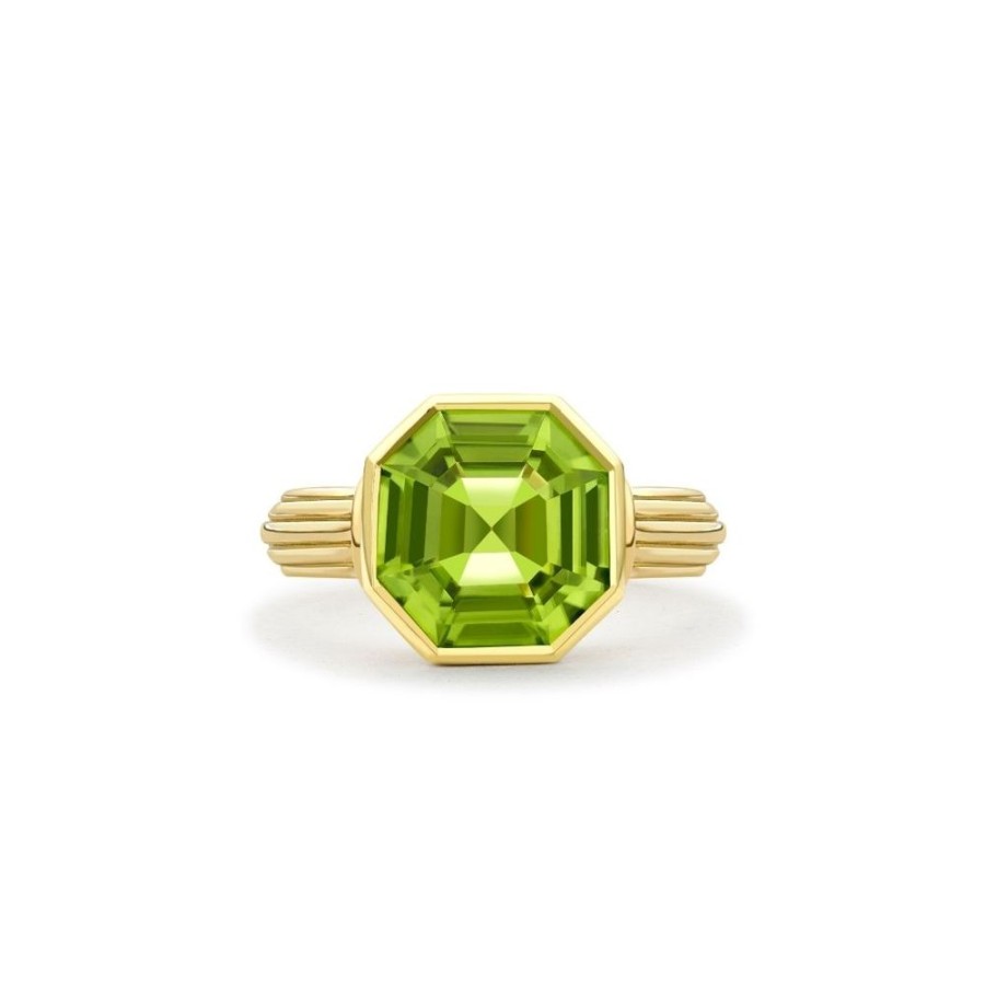 Jewellery Theo Fennell | Peridot Rail Ring