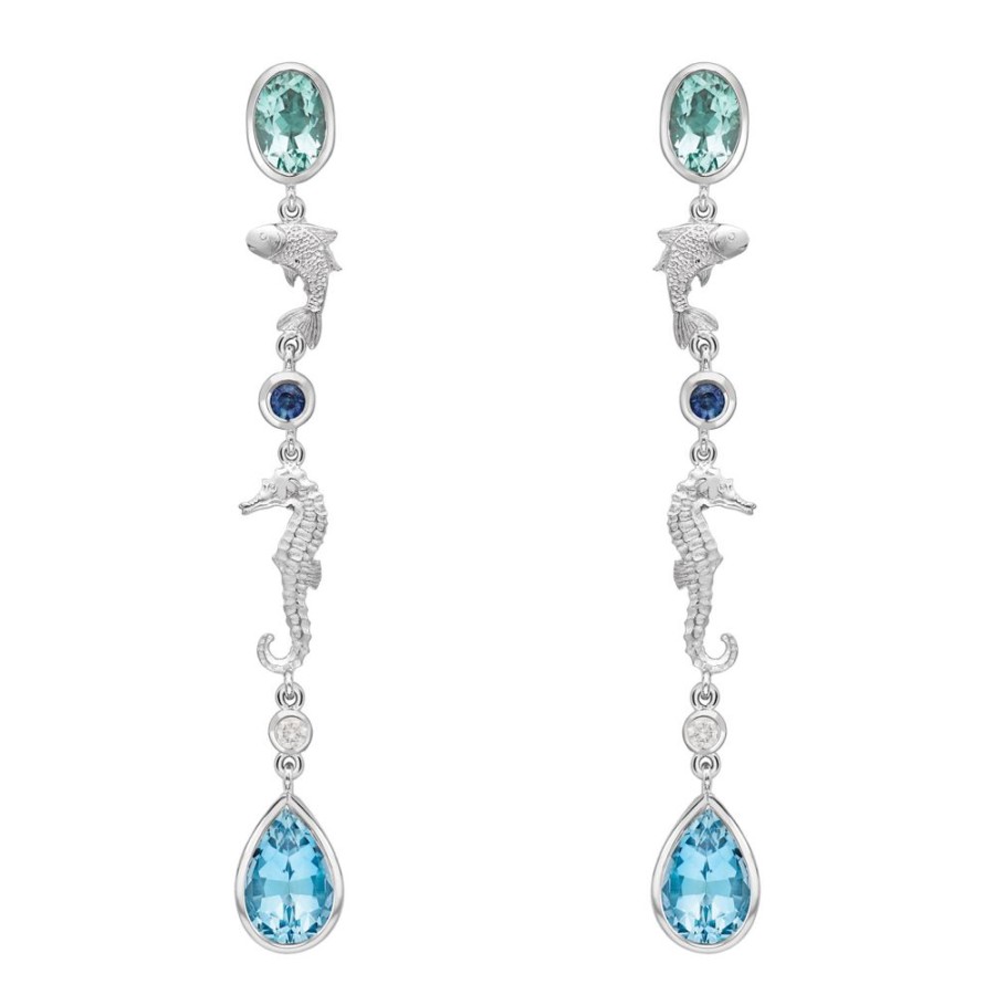 Jewellery Theo Fennell | Marine Fable Drop Earrings