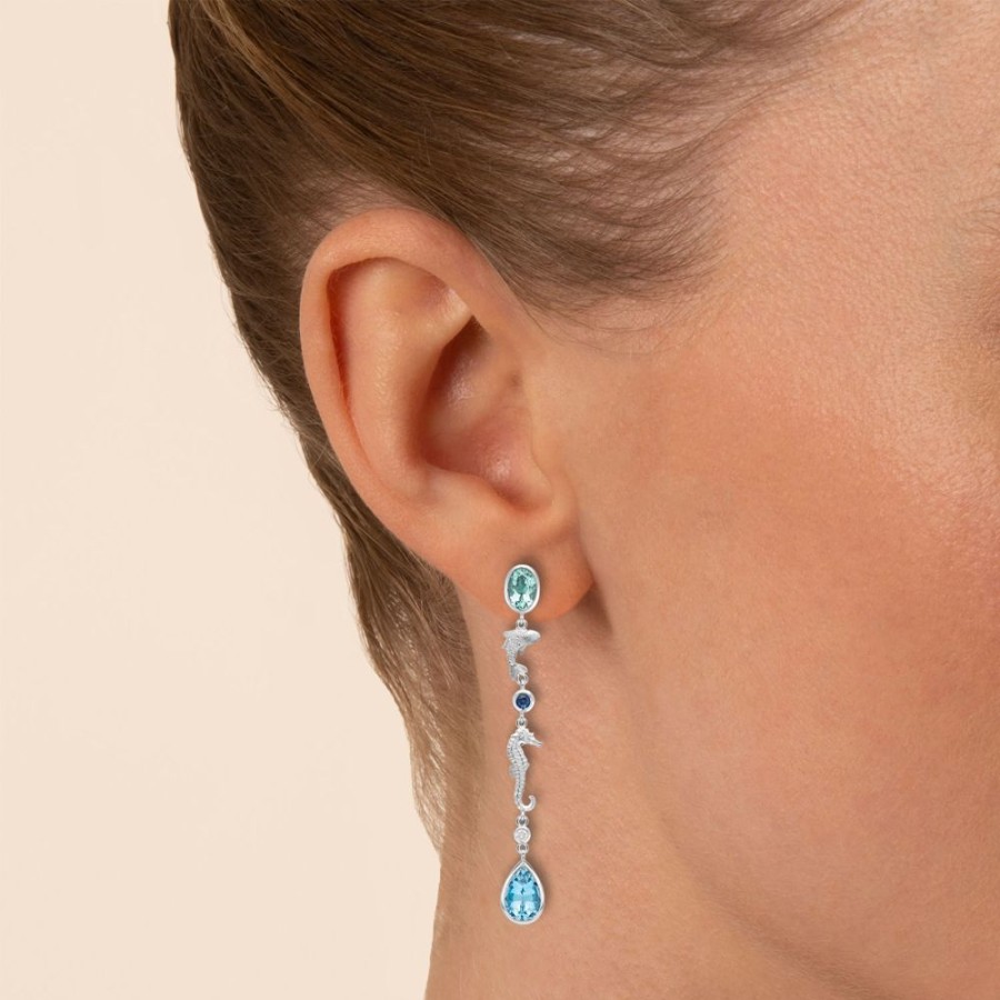 Jewellery Theo Fennell | Marine Fable Drop Earrings