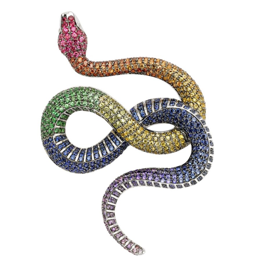 Jewellery Theo Fennell | Venym Rainbow Brooch