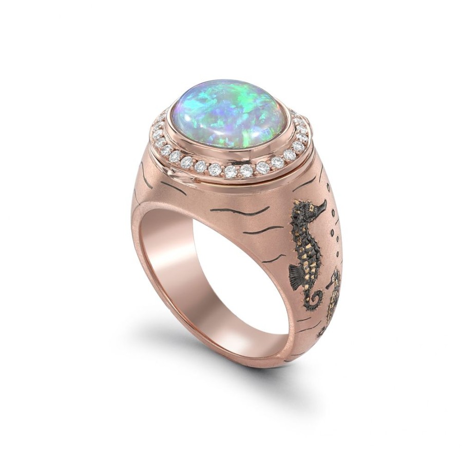 Jewellery Theo Fennell | Opal Ocean Opening Ring