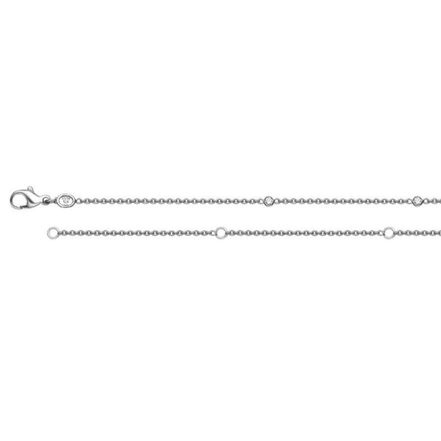 Jewellery Theo Fennell | White Gold Diamond Set Chain