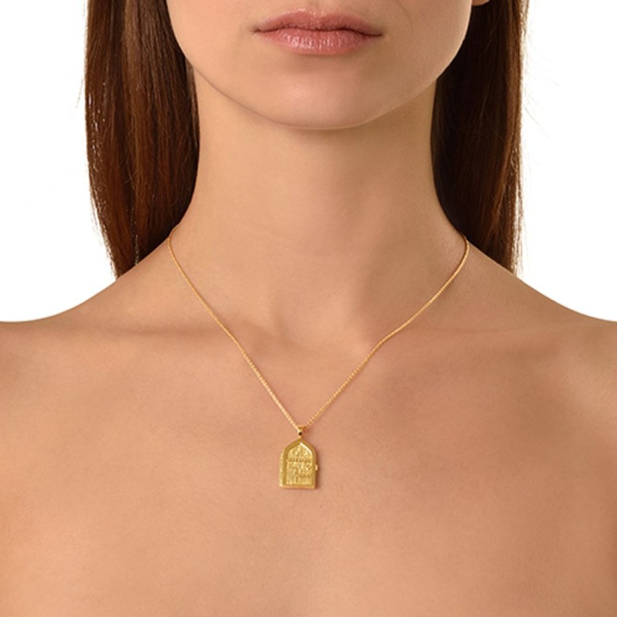 Jewellery Theo Fennell | Yellow Gold Small Fort Opening Locket