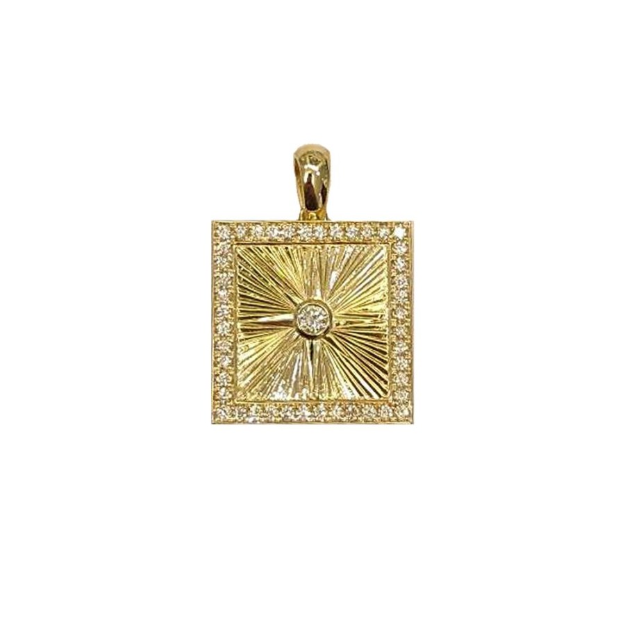 Jewellery Theo Fennell | Diamond Compass Locket Pendant