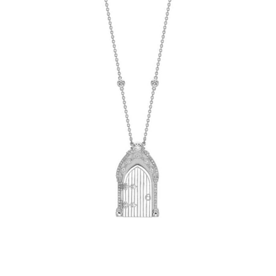 Jewellery Theo Fennell | Forevermark Diamond Church Door Opening Pendant