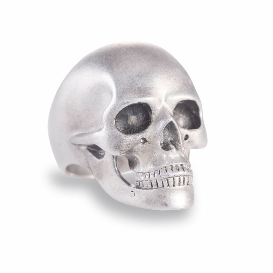 Jewellery Theo Fennell | Sterling Silver Large Skull Ring