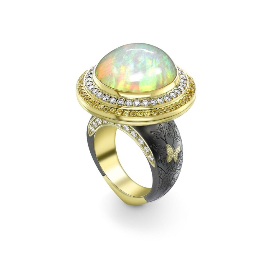 Jewellery Theo Fennell | Opal Bella Donna Opening Ring