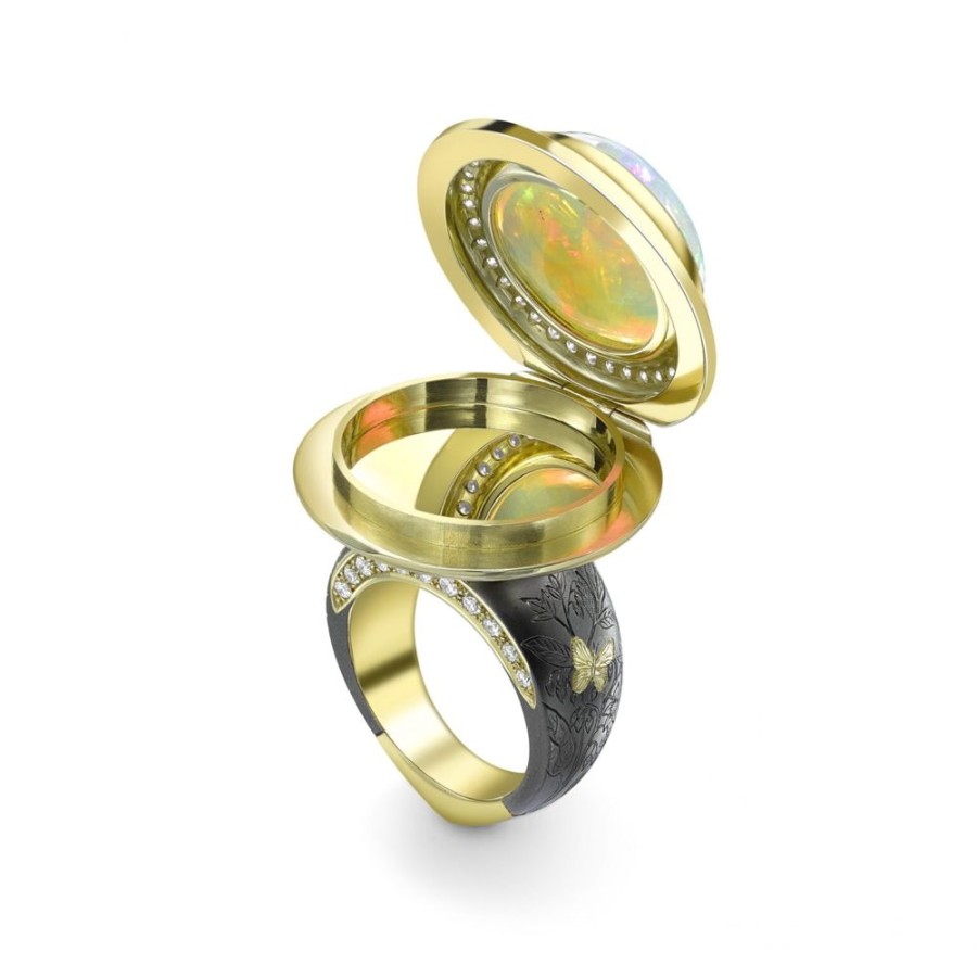 Jewellery Theo Fennell | Opal Bella Donna Opening Ring