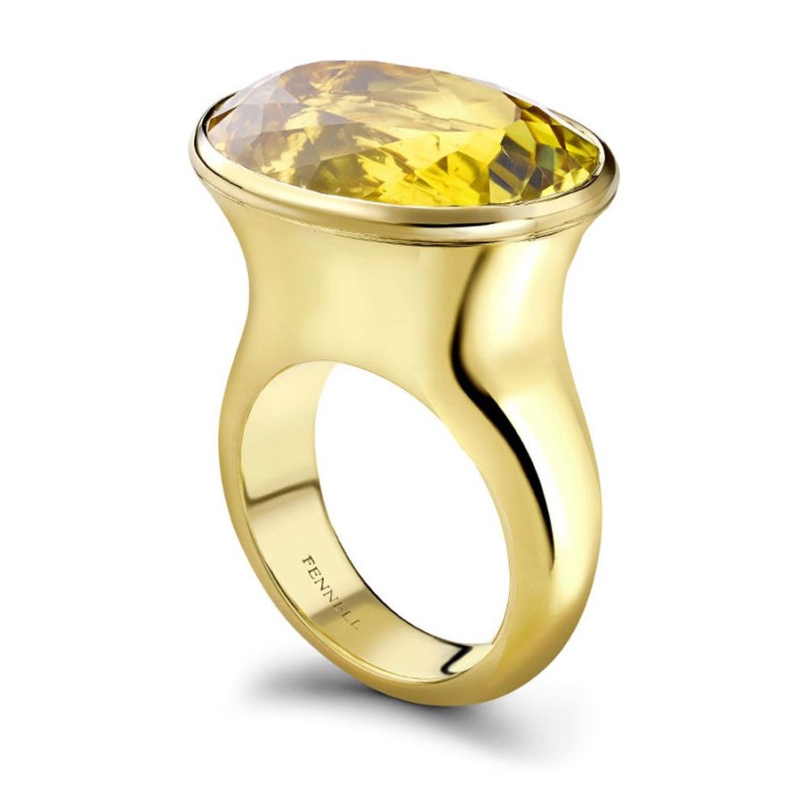 Jewellery Theo Fennell | Golden Beryl Trumpet Ring