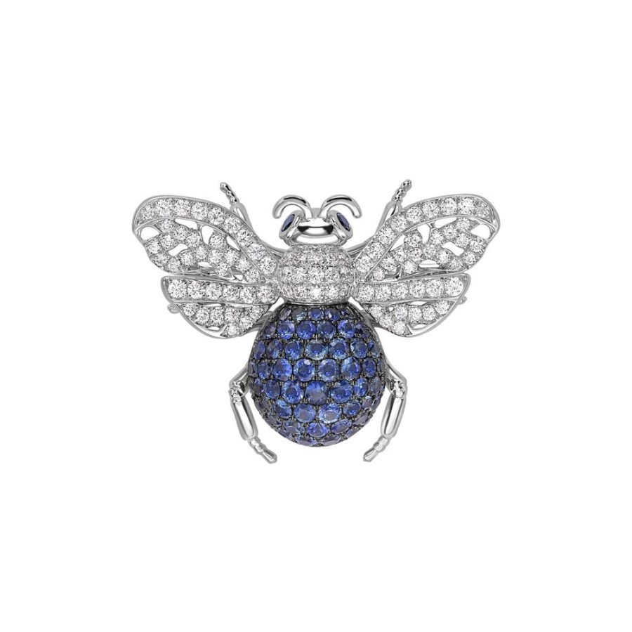 Jewellery Theo Fennell | Sapphire Medium Bee Brooch