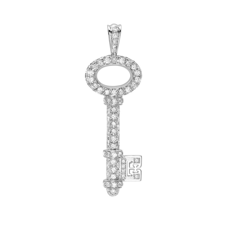 Jewellery Theo Fennell | Baby Diamond Key Pendant