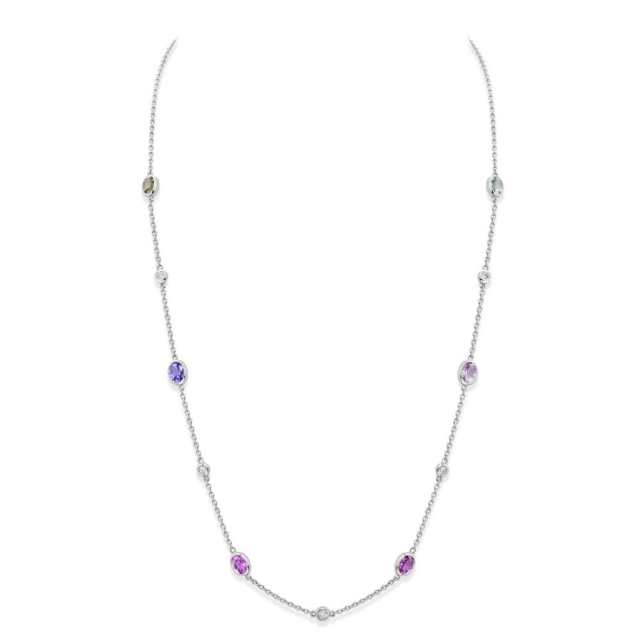 Jewellery Theo Fennell | Oval Cut Motley Necklace