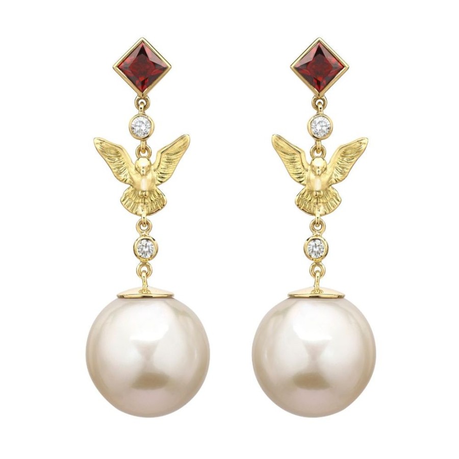 Jewellery Theo Fennell | Pearl Drop Fable Earrings