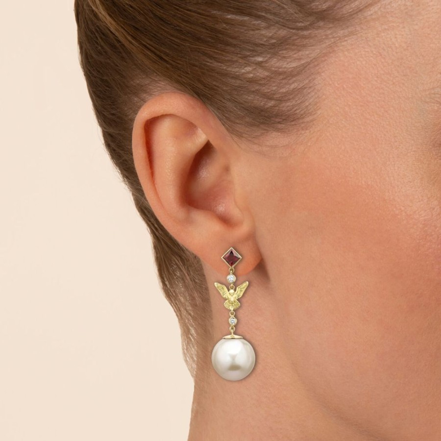 Jewellery Theo Fennell | Pearl Drop Fable Earrings