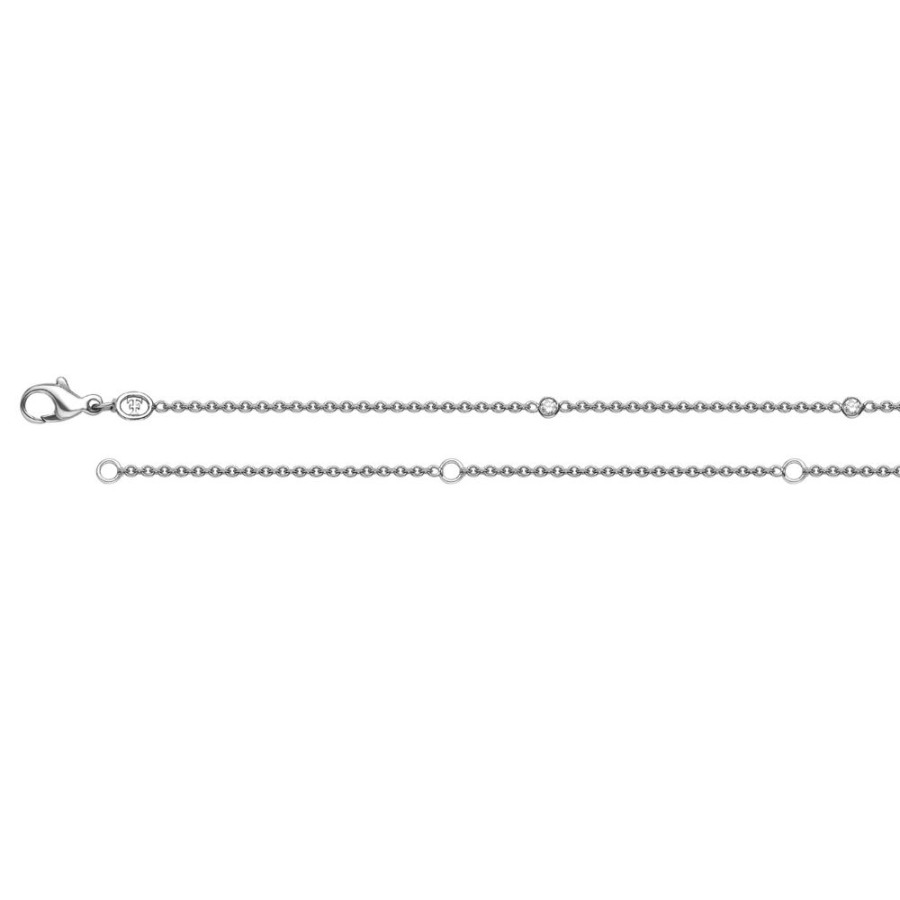 Jewellery Theo Fennell | White Gold Diamond Set Chain