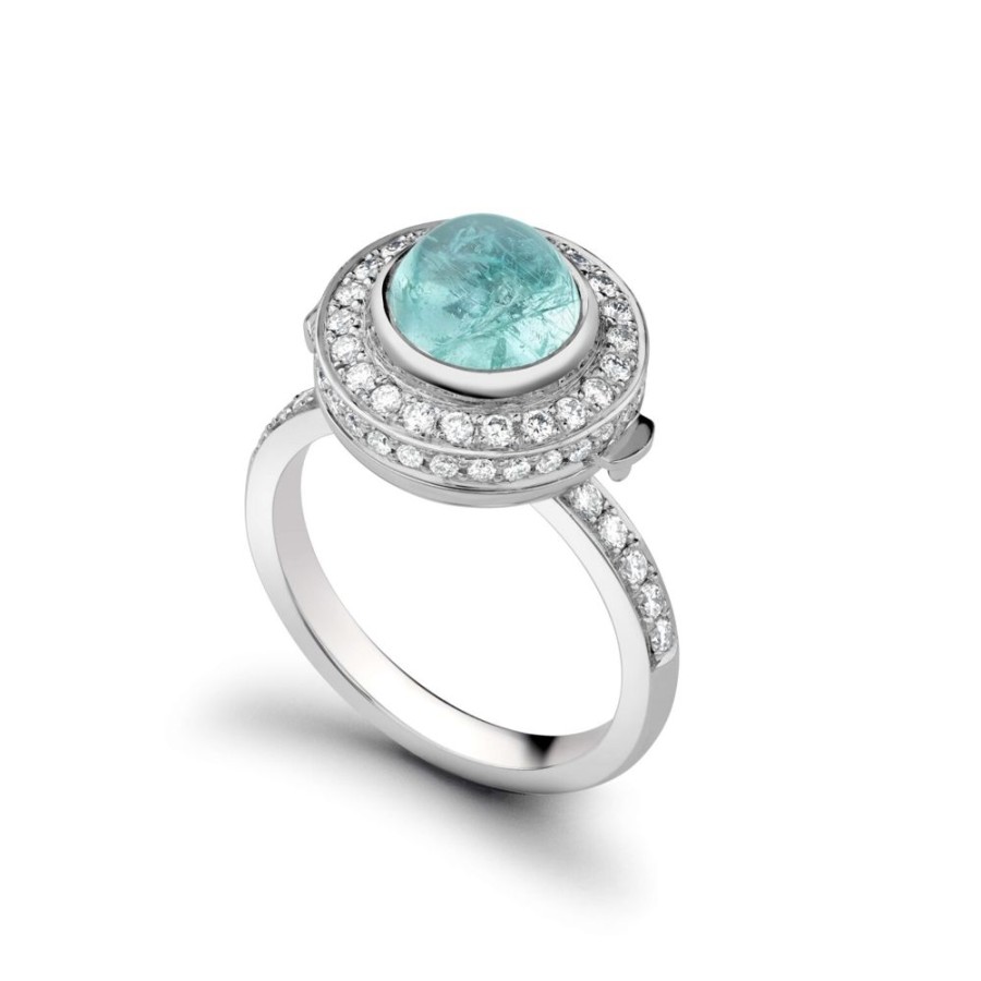 Jewellery Theo Fennell | Angel Fish Paraiba Opening Ring