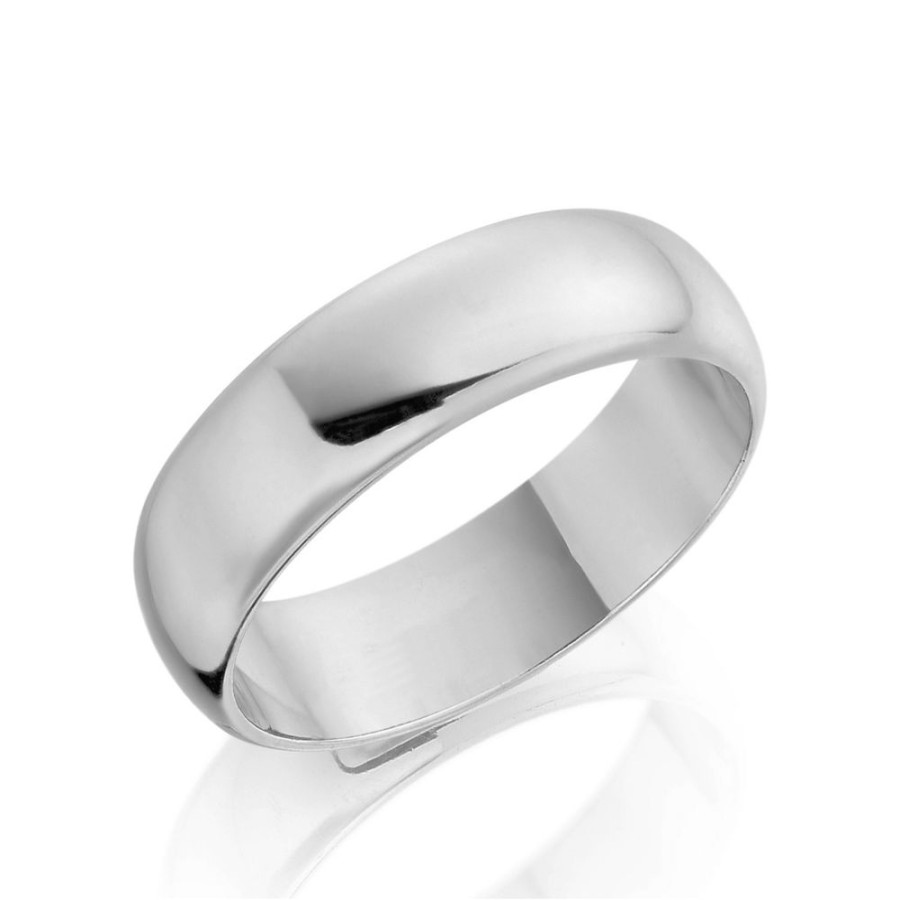 Jewellery Theo Fennell | Gents 6Mm Platinum Band