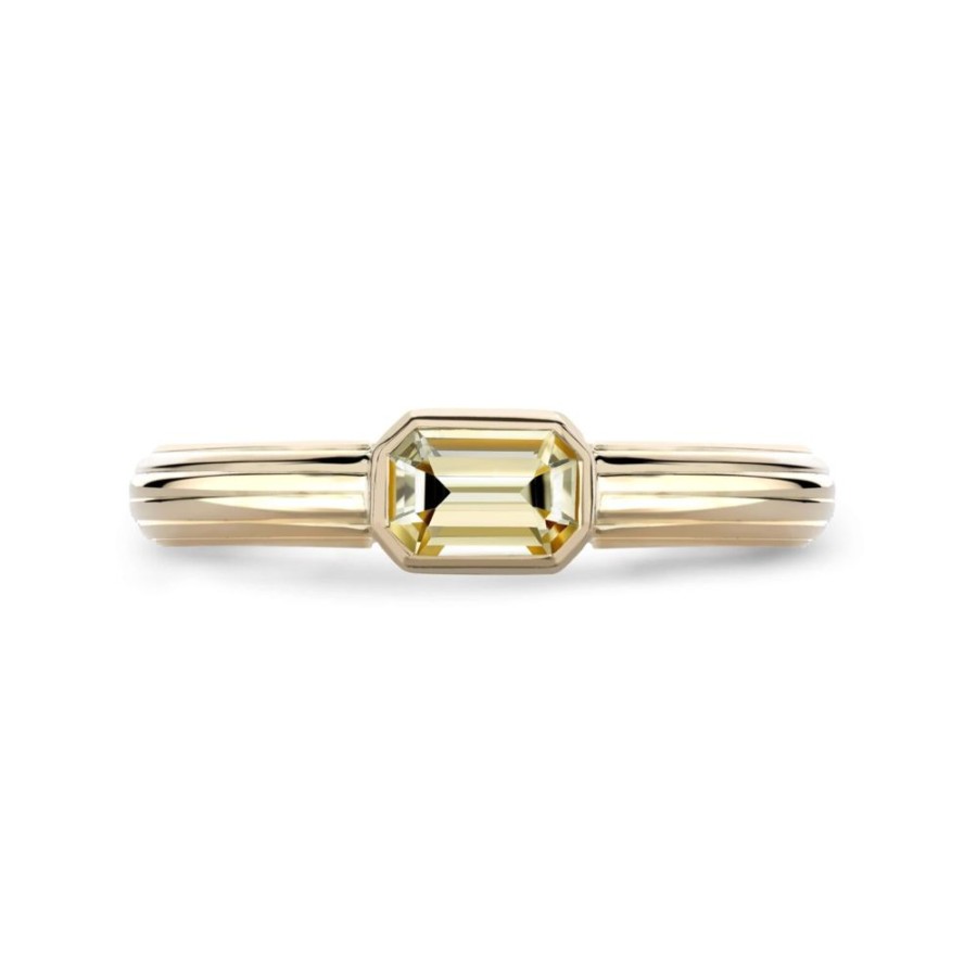 Jewellery Theo Fennell | Yellow Sapphire Precious Few Ring