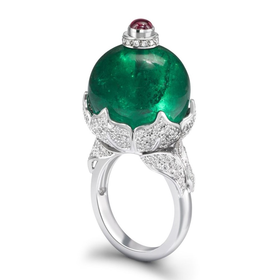 Jewellery Theo Fennell | Emerald Bead Ring