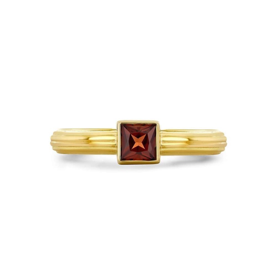 Jewellery Theo Fennell | Red Garnet Precious Few Ring