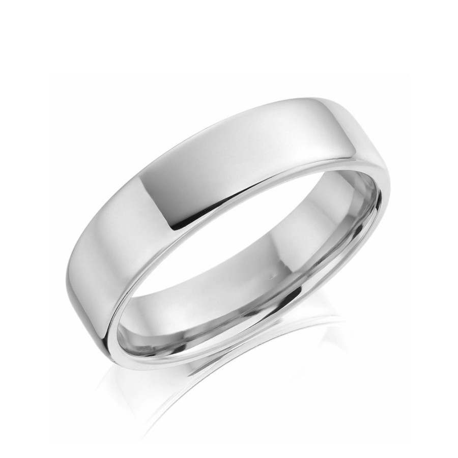 Jewellery Theo Fennell | Gents 6Mm Platinum Band