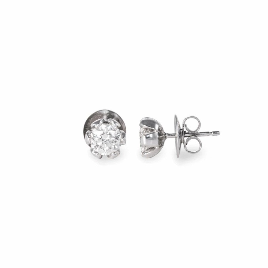 Jewellery Theo Fennell | Diamond Periwinkle Stud Earrings