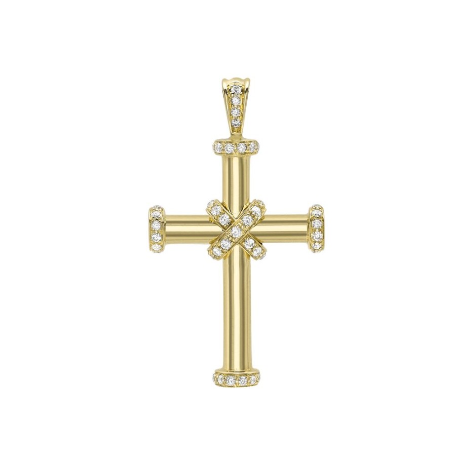 Jewellery Theo Fennell | Baby Cross Pendant