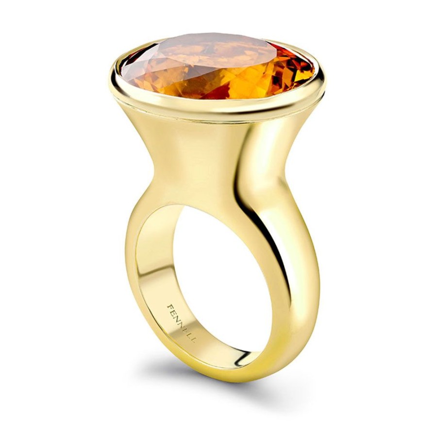 Jewellery Theo Fennell | Madeira Citrine Trumpet Ring