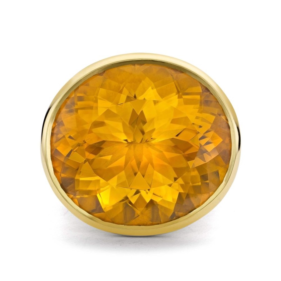 Jewellery Theo Fennell | Madeira Citrine Trumpet Ring