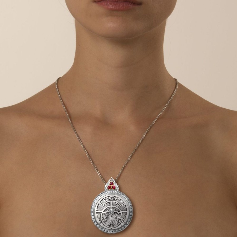 Jewellery Theo Fennell | Diamond & Ruby Astrolabe Pendant